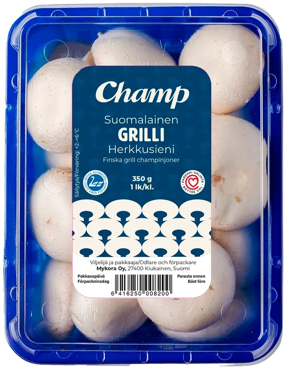 Champ valkoinen grilliherkkusieni 350g