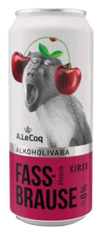 A.Le Coq Fassbrause Cherry alkoholivaba õlu 500ml