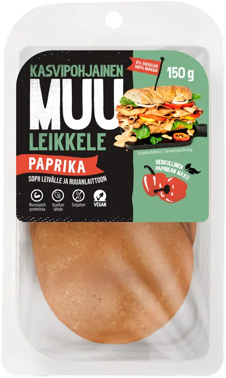MUU Kasvipohjainen Leikkele Paprika 150 g