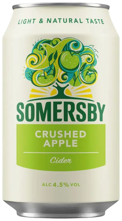 Somersby Crushed Apple siideri 4,5 % tölkki0,33 L