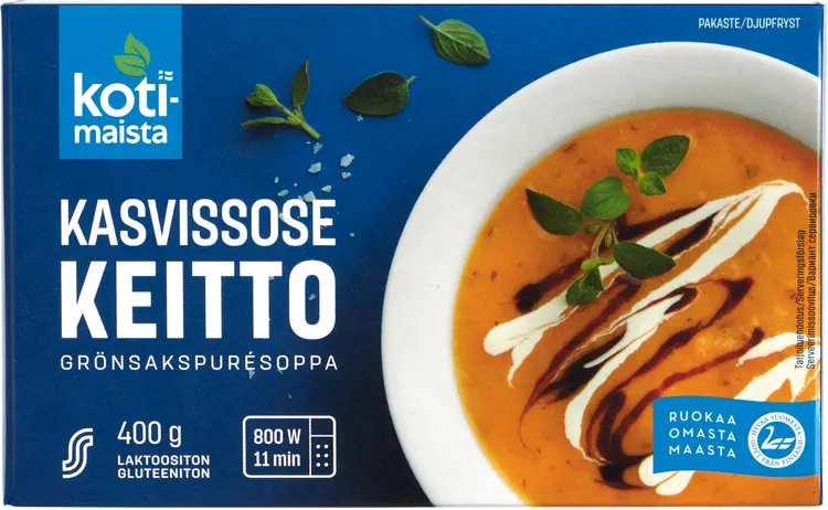 Kotimaista Kasvissosekeitto pakaste 400g