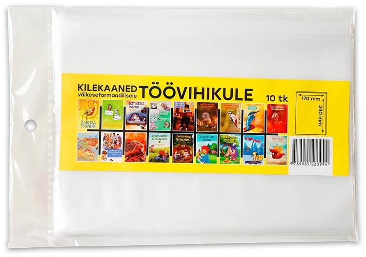 Kilekaaned 17x24 mõõdus 10 tk