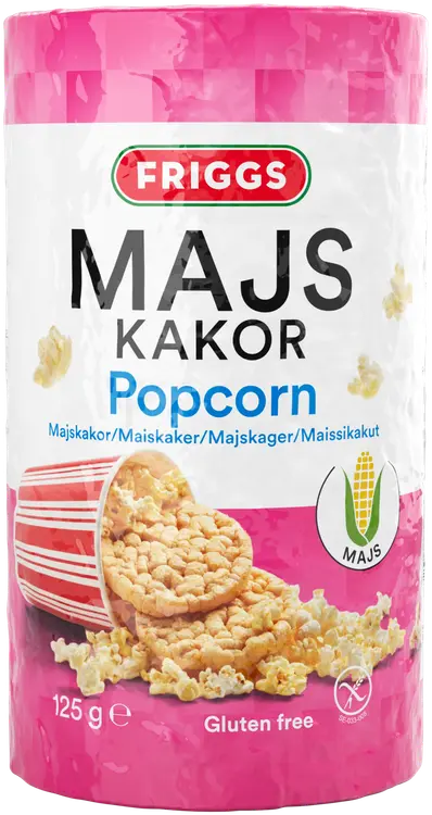 Friggs Gluteeniton Popcorn Maissikakku 125g