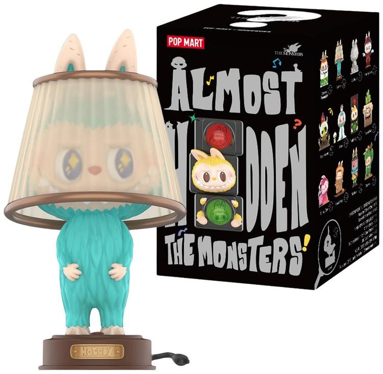 Labubu the monsters almost hidden