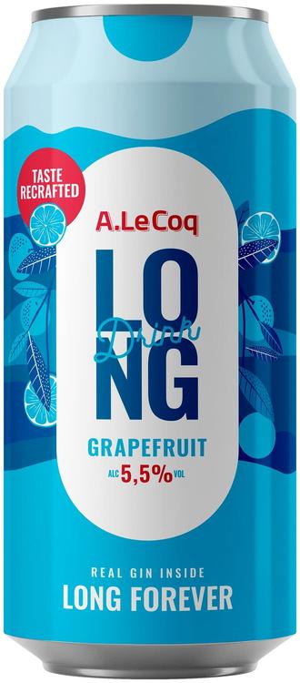 A. Le Coq Long Grapefruit muu alkohoolne jook 5,5%vol 500ml