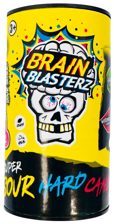 Brain Blasterz Mega Sour karkkipurkki 48g