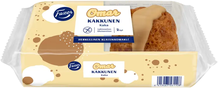 Fazer Omar -kakkunen 2kpl 150g