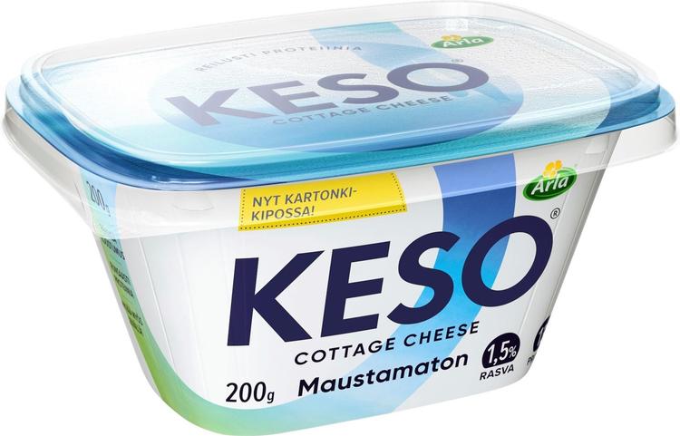 Arla Keso 200 g maustamaton 1,5% raejuusto