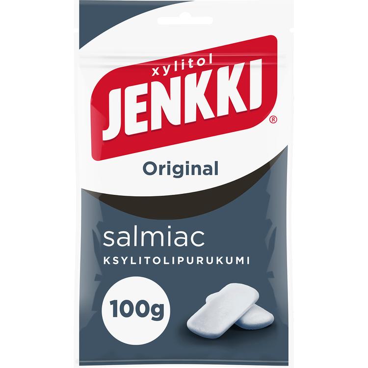 Jenkki Original Salmiac ksylitolipurukumi 100g
