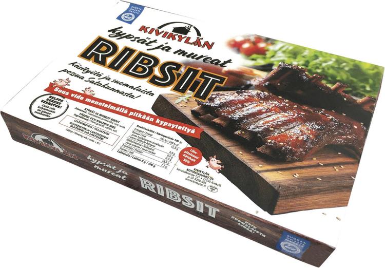 Kivikylän Kypsä ja murea Ribs n. 0,7 kg