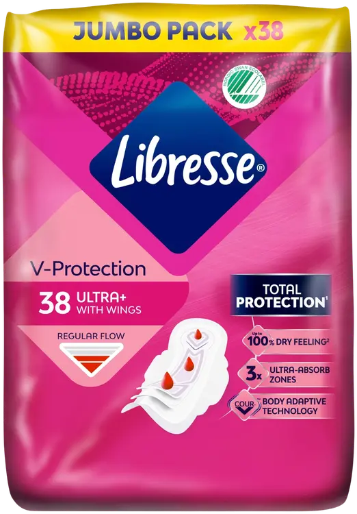 LIBRESSE Ultra+ wings 38kpl Jumbo