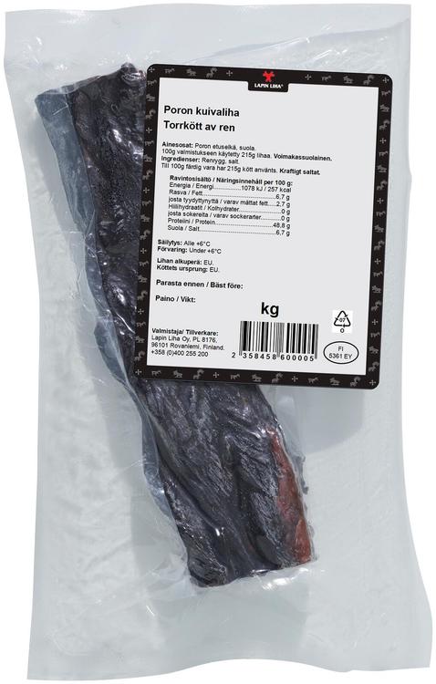 Lapin Liha poron kuivaliha n 150g
