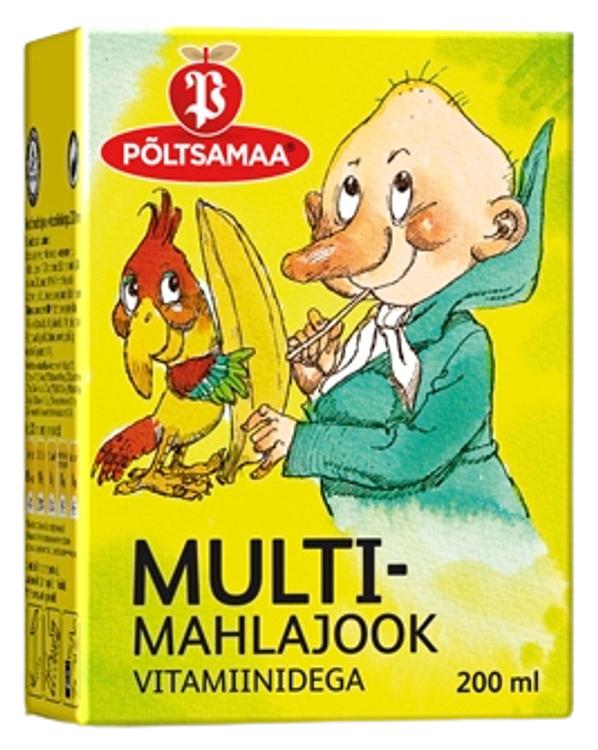 Põltsamaa multimahlajook 200ml