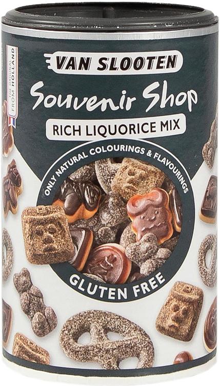 Van Slooten Souvenir Shop 200g lakritsilajitelma lahjapakkaus