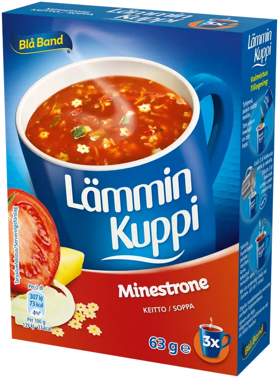 Blå Band Lämmin Kuppi Minestrone