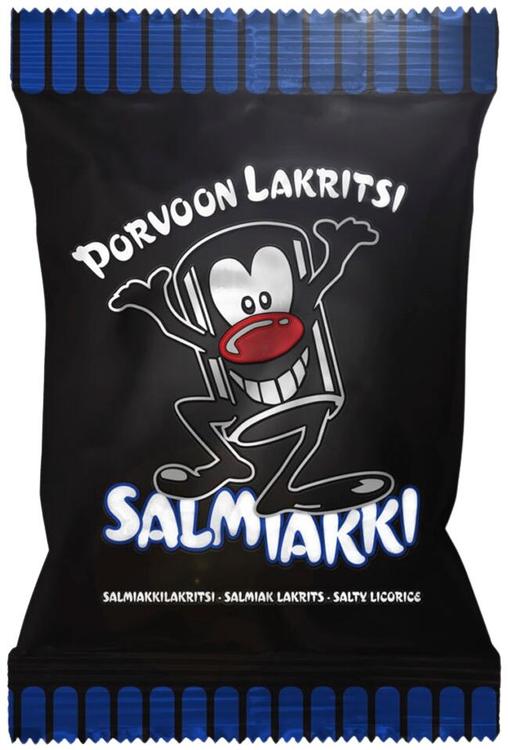 Porvoon Lakritsi Salmiakki 250g salmiakkilakritsi