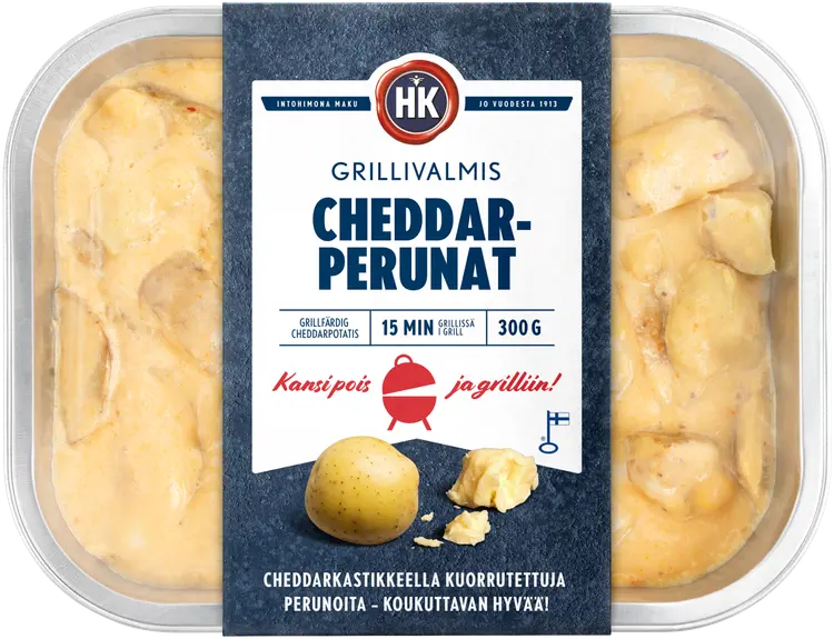 HK Grillivalmis Cheddarperunat 300 g