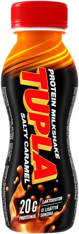 TUPLA laktoositon Salty caramel protein milkshake 280ml