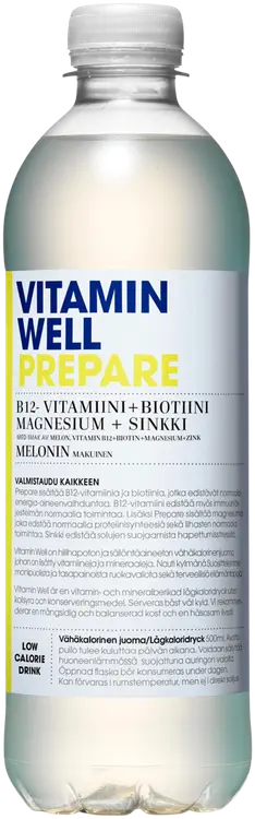 Vitamin Well Prepare hyvinvointijuoma 500ml