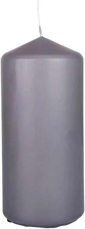 Duni 15x7cm 62h harmaa pöytäkynttilä x 12