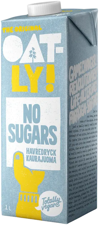 Oatly No Sugars Kaurajuoma 1,5% Rasvaa 1L