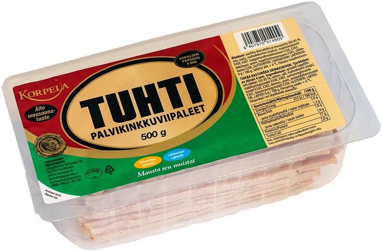 Korpela tuhti palvikinkkuviipaleet 500g