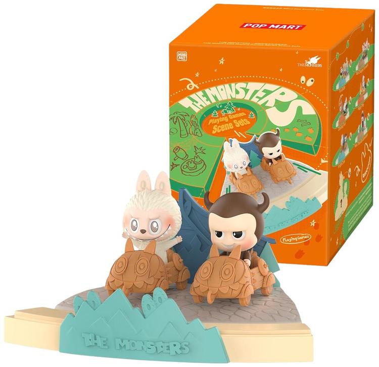 Labubu the monsters playing games