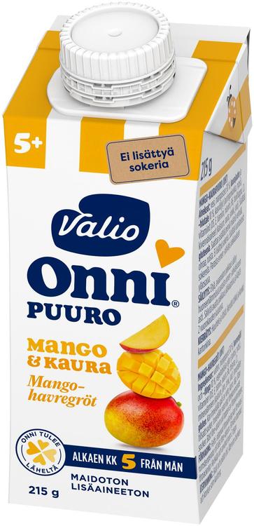 Valio Onni® mango-kaurapuuro 215 g UHT (alk 5 kk)