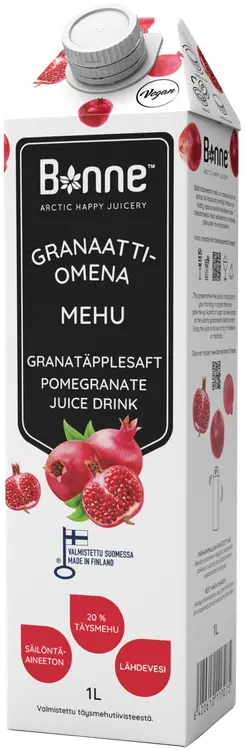 Bonne Granaattiomenamehu 1L