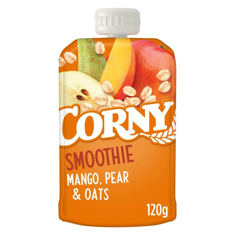 Corny Smoothie mango, päärynä & kaura hedelmäsmoothie 120g