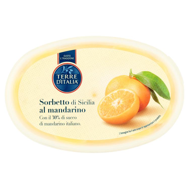 Terre d'Italia Sorbetto di Sicilia al mandarino sorbetti 350g