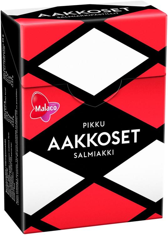 Malaco Aakkoset Pikku Salmiakki pastilli 75g