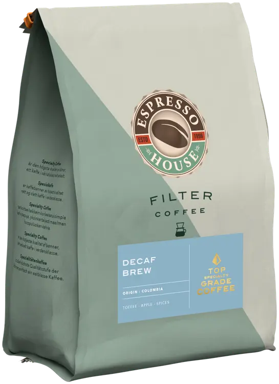 Espresso House Decaf Brew kofeiiniton suodatinkahvi jauhettu 225g