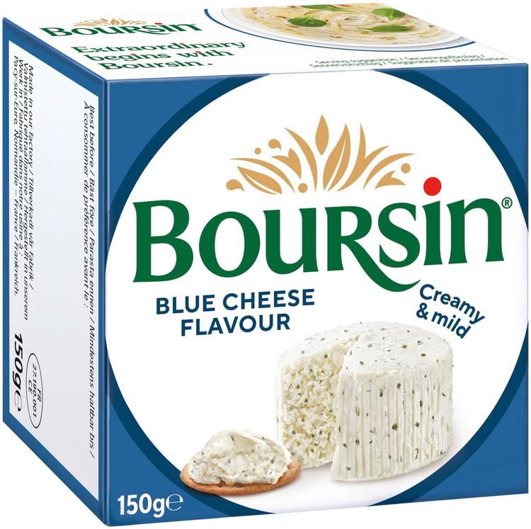 Boursin 150g Sinihomejuusto