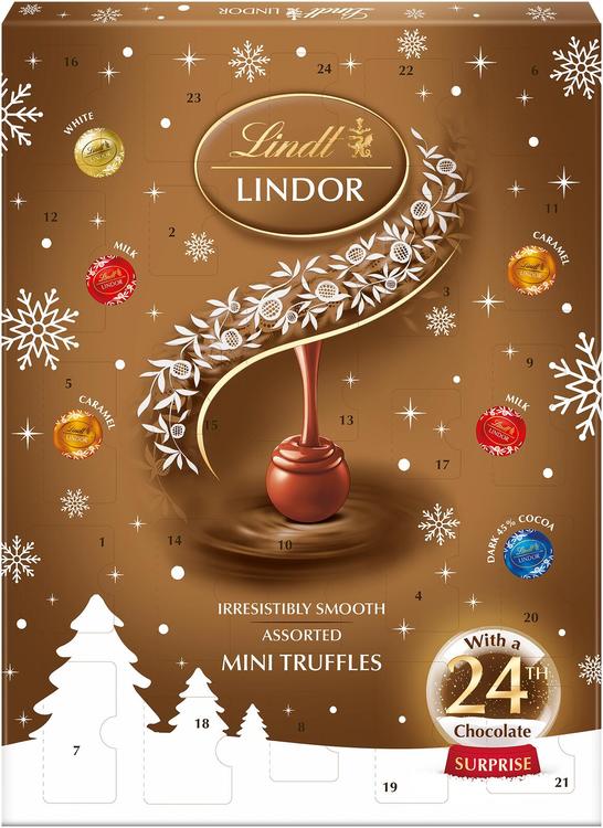 Lindor advendikalender 117g