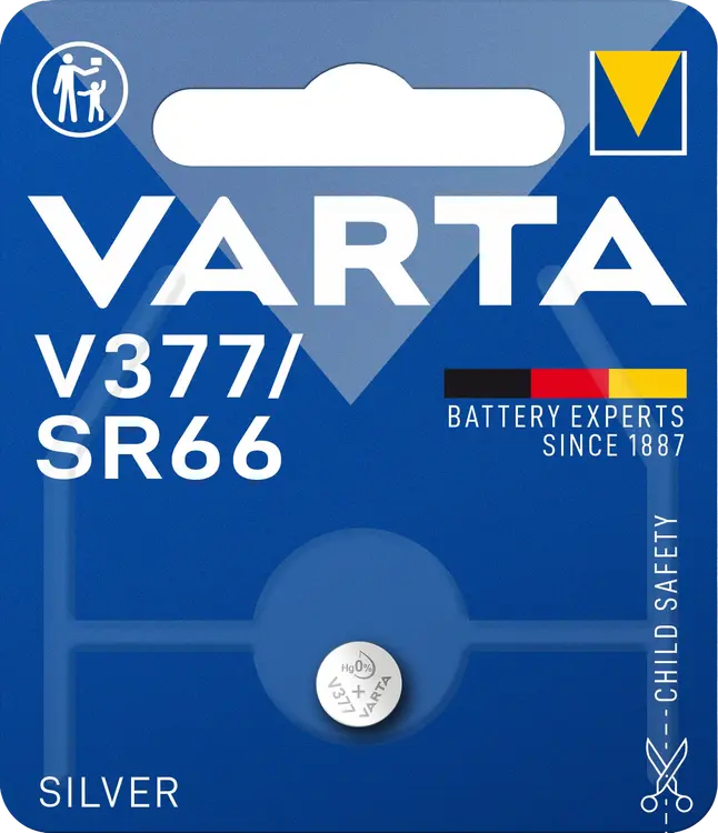 VARTA SILVER Coin V377/SR66 1kpl