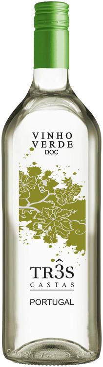 Três Castas Vinho Verde Branco KPN vein 10%vol 1 l