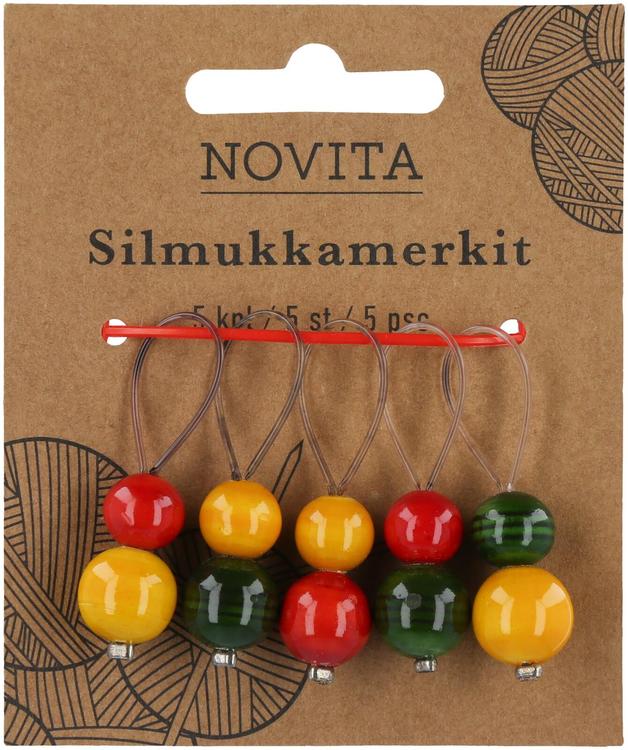 Novita puiset silmukkamerkit 5 kpl