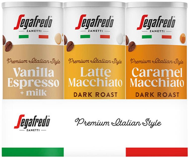 Segafredo maitokahvijuoma monipakkaus 12x235ml vähälaktoosinen RAC