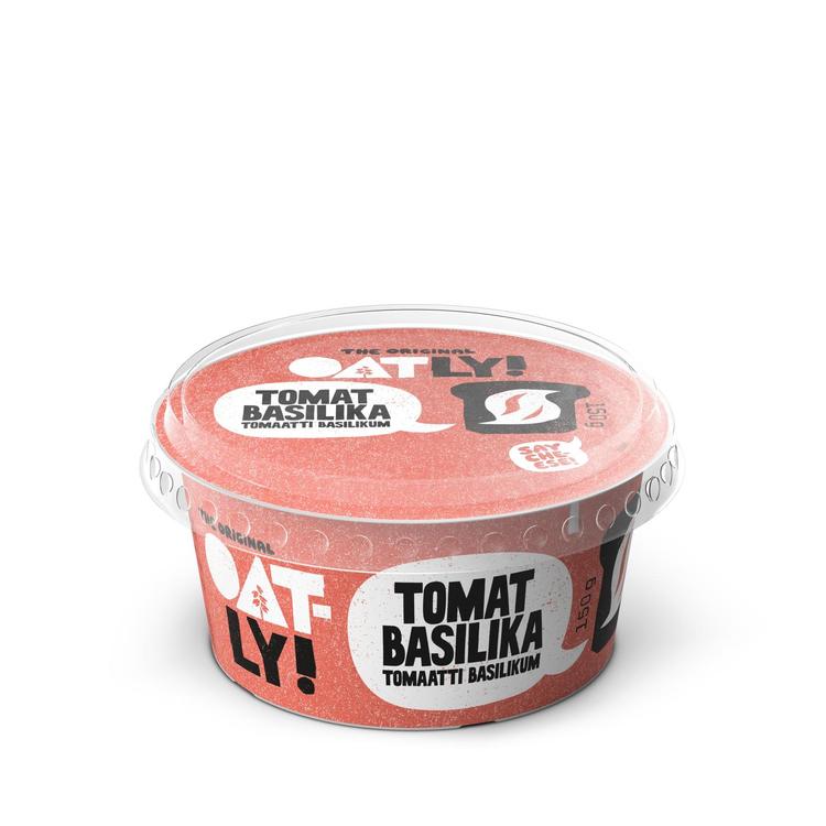 Oatly Oatspread Tomaatti/Basilikum 150g