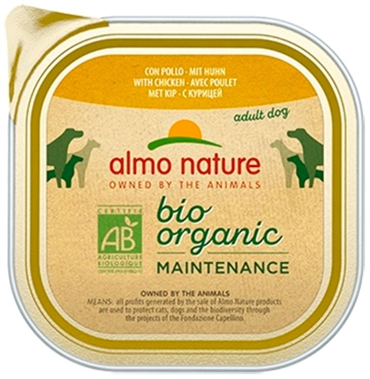 Almo Nature Bio Organic koiran täysravinto kana 300 g