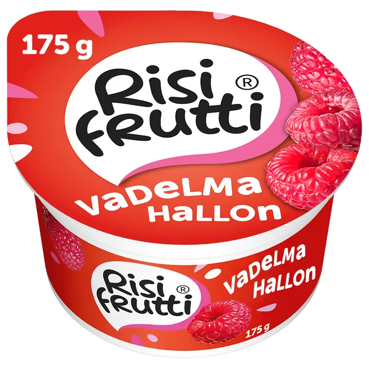 Risifrutti vadelma riisivälipala 175g