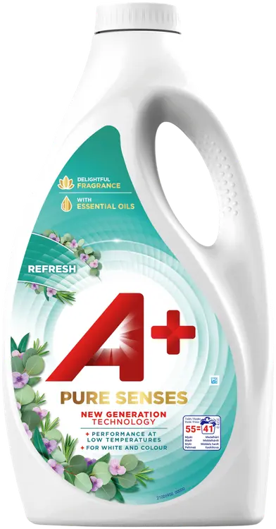 A+ Pure Senses Refresh pyykinpesuneste 2,475l