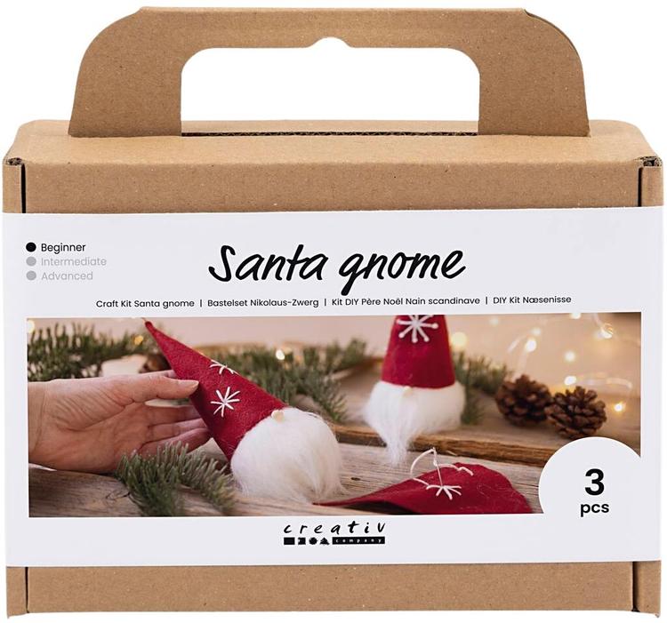 DIY askartelupakkaus Joulutontut