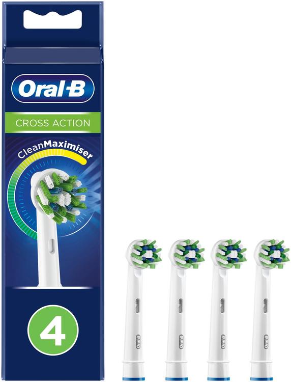 Oral-B Vaihtoharja CrossAction CleanMaximiser -tekniikalla 4kpl