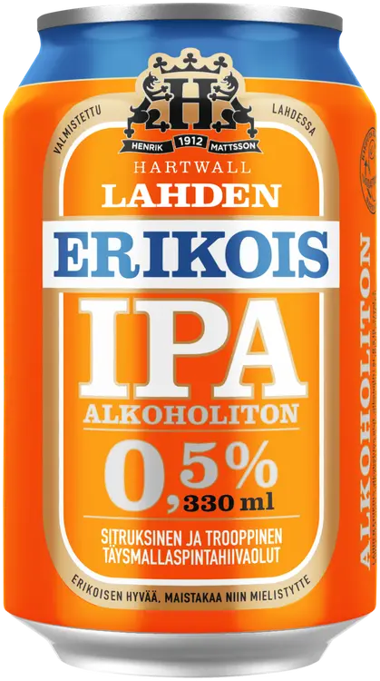 Lahden Erikois IPA olut 0,5% 0,33 l