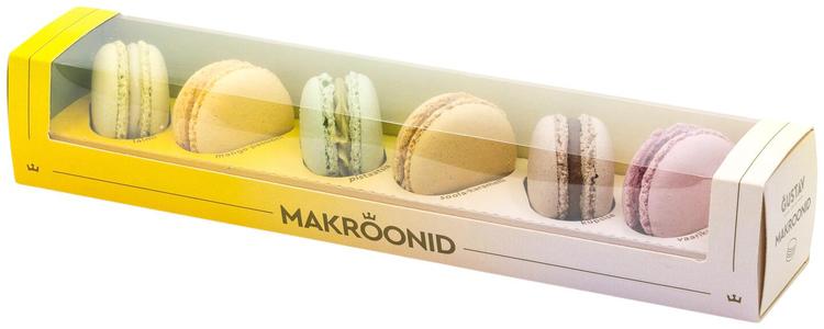 Gustav Makroonid 6tk karbis 100 g