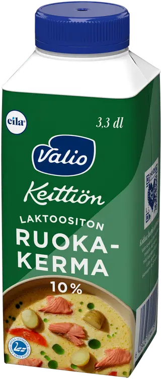 Valio Keittiön ruokakerma 10 % 3,3 dl laktoositon