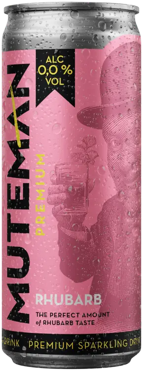 Muteman Premium Rhubarb 0,0% 0,33 fit tlk