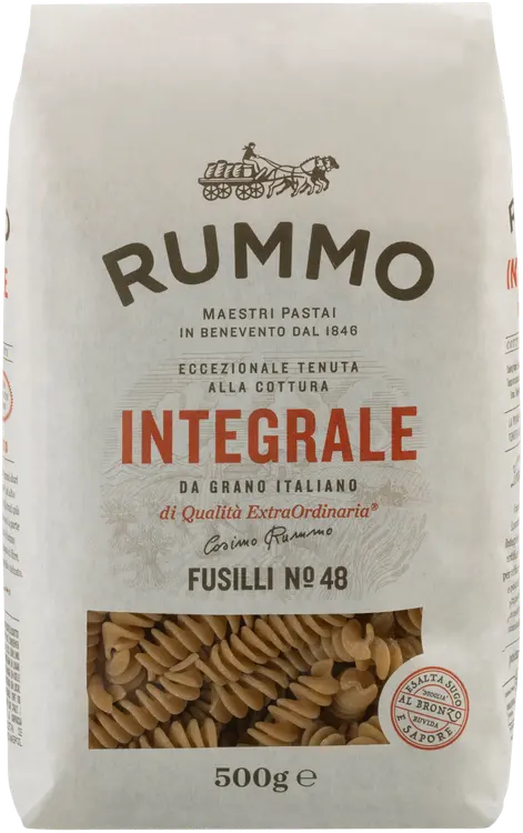 Rummo täysjyvä Fusilli no48 500g
